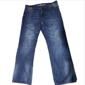 Bluenotes Brodie Jeans Men's 38 x 30 Slim Straight Fit Mid Rise Denim Jeans